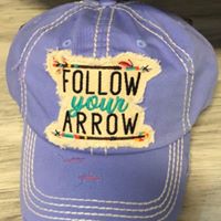 "Follow Your Arrow" Hat Iris 40-30