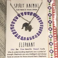SPIRIT ANIMAL NECKLACE ELEPHANT