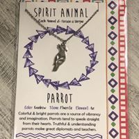 SPIRIT ANIMAL NECKLACE PARROT