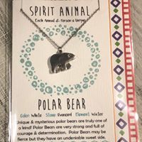 SPIRIT ANIMAL NECKLACE POLAR BEAR