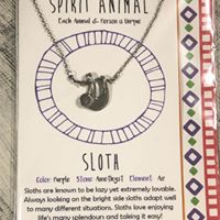 SPIRIT ANIMAL NECKLACE SLOTH