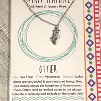 SPIRIT ANIMAL NECKLACE OTTER