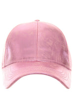 Load image into Gallery viewer, CC Metallic Hat Pink #40-30