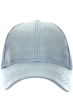 Load image into Gallery viewer, CC Metallic Hat Blue #40-30
