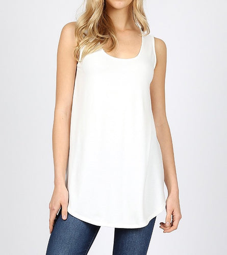 BASIC  TANK IVORY