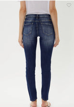 Load image into Gallery viewer, &quot;Jazz&quot; KanCan Distressed /Patched Mid Rise Skinny Jeans