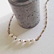 Load image into Gallery viewer, Indira Freshwater Pearl Necklace