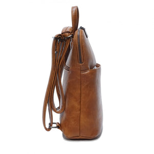 Maggie Convertible Backpack Camel