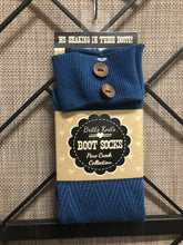 Load image into Gallery viewer, Britt&#39;s Knits Boot Socks Button Detail As Shown Final Sale