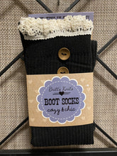 Load image into Gallery viewer, Britt&#39;s Knits Lace Detail Boot Socks As Shown Final Sale